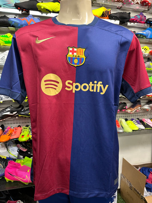 2024-25 Barcelona Nike Jersey (gold)